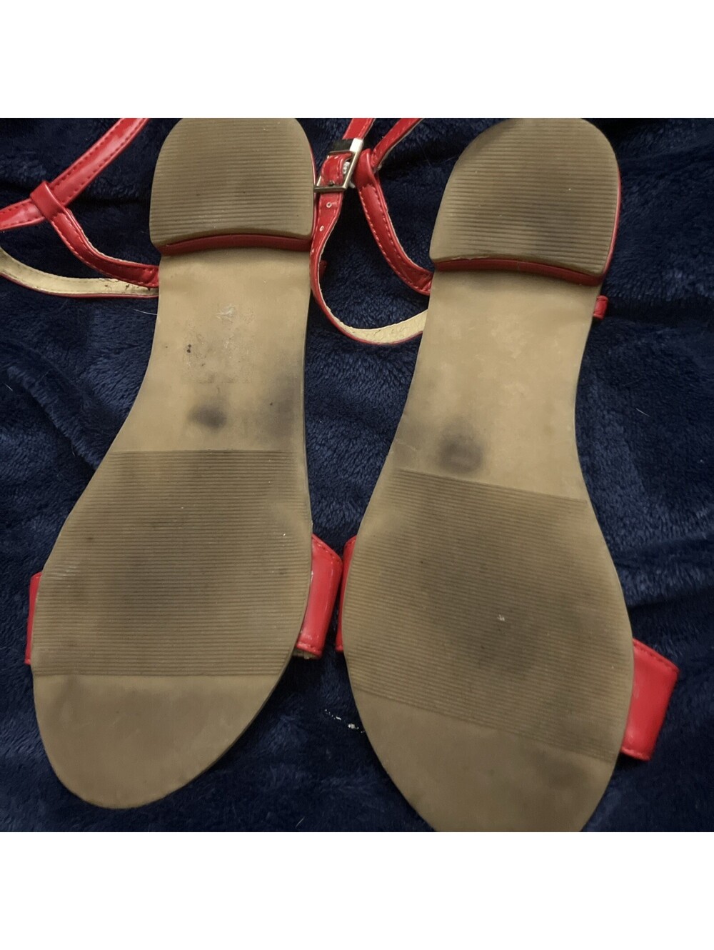 Red Rampage Open Toe Sandals - Picture 5 of 7